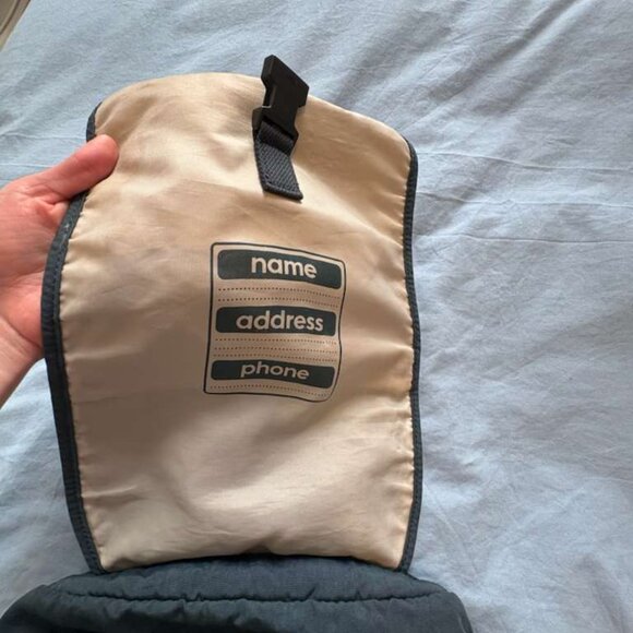 Kipling Blue Nylon Backpack - Picture 3 of 13